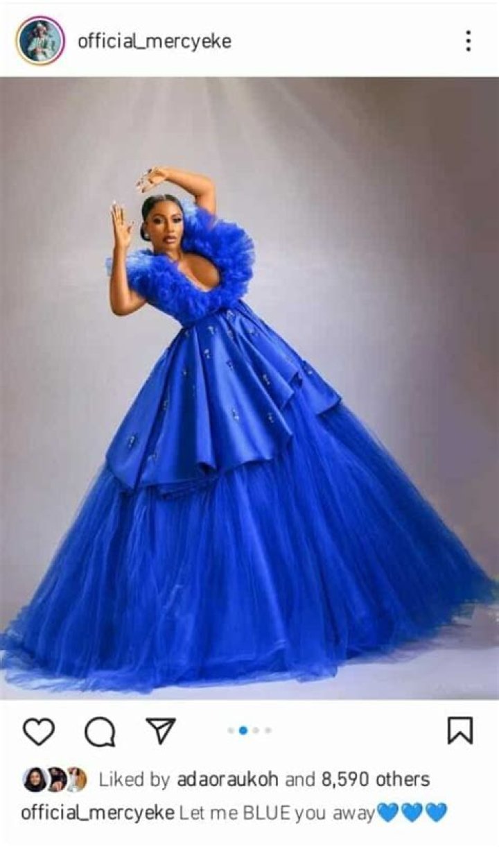 
Mercy Eke queried over extravagant attire 